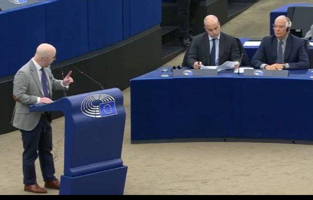 نماینده سوئد در پارلمان اروپا خطاب به جوزپ بورل: شما یک دروغگو هستید!