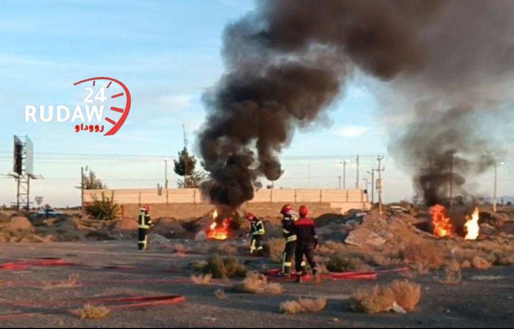 انفجار مهیب خط لوله گاز در دهدشت؛ سهل‌انگاری در ایمنی جان دو کارگر را به خطر انداخت