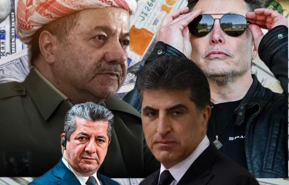 جیاوازی سەروەت و سامانی  دەوڵەمەند ترین پیاوی جیهان و بنەماڵەی بارزانی