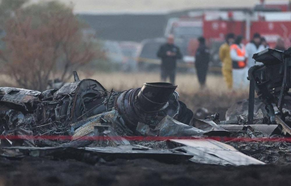 وێنەی ئەو فڕۆکە تورکییەی کە لە جۆرجیا کەوتە خوارەوە و بەهۆیەوە 20 سەرباز گیانیانلەدەستدا