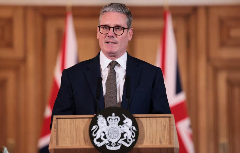 بەریتانیا ڕایگەیاند دان بە دەوڵەتێکی فەلەستینیدا دەنێت