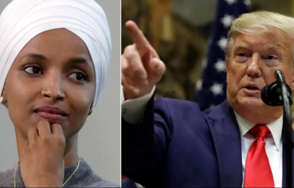 ترەمپ هێرشەکەی بۆ سەر ئیلهان عومەر توندتر دەکات وە بە زبڵ ناوی دەبات و پێی دەڵێت بگەڕێوە بۆ وڵاتەکەی خۆت 