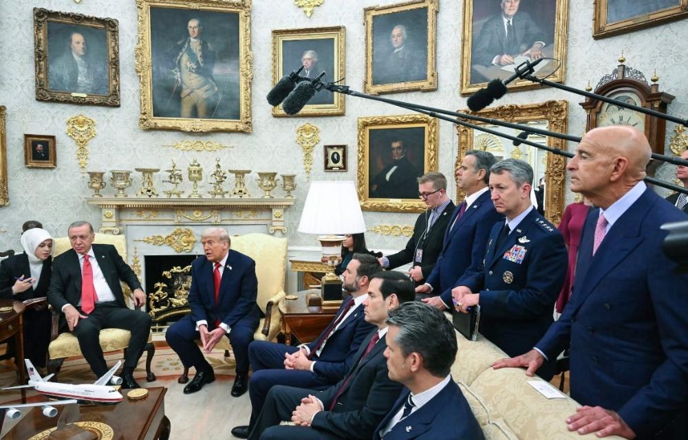 کۆبونەوەی  ترەمپ و ئەردۆغان لە کۆشکی سپی