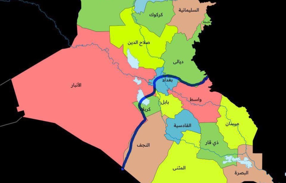 ئاماژەیەکی ڕوون بۆ دابەش بوونی عێراق بڕیارێکی ئەمریکا بۆ دەرکردن و پاڵنانی میلیشیاکان بەرەو ڕۆژهەڵات و باشوور لەودیو ئەم هێڵە وەک هەنگاوی یەکەم