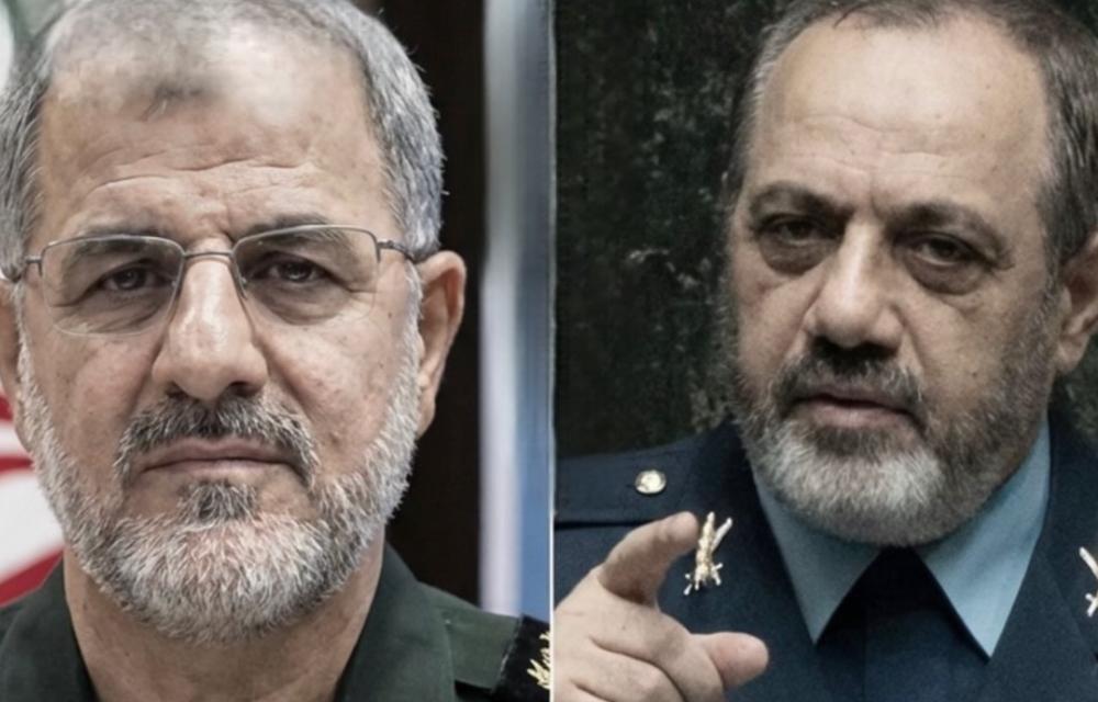 عەزیز ناسرزادە وەزیری بەرگری ئێران و محەمەد پاکپوور فەرماندەی سوپای پاسداران کوژران