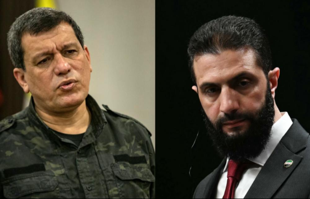 مەزلوم عەبدی گەیشتە دیمەشق بۆ ئەوەی لەگەڵ احمدشەرع کۆببێتەوە