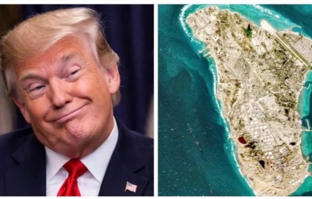 ترەمپ بیر لە دەستبەسەرداگرتنی دوورگەی خەرگ دەکاتەوە بۆ کردنەوەی گەرووی هورمز.